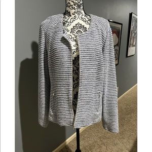 Adrienna Vittadini Blazer jacket with zipper